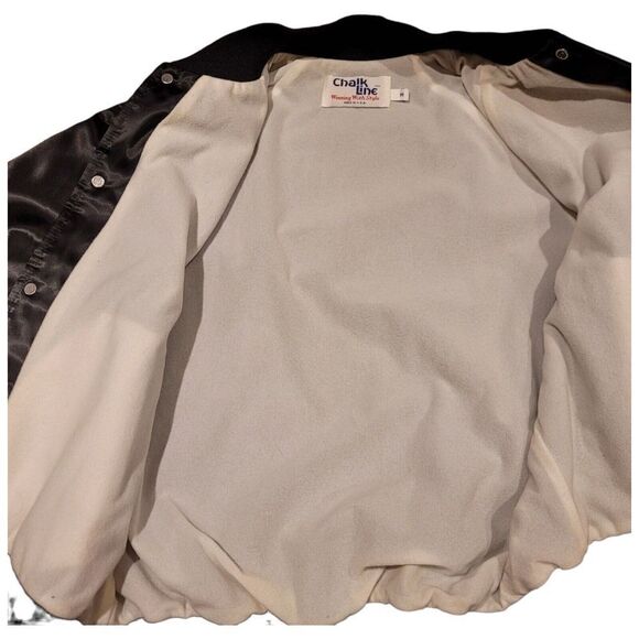 Chalk Line Vintage Disney Mickey Mouse Satin Jacket Size Medium READ - Picture 6 of 11